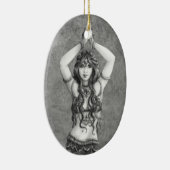 Odalisk Keramik Ornament (Rechts)