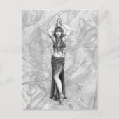 Odalisk Postkarte (Vorderseite)