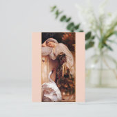 Odalisque 1862 von Lord Frederic Leighton Postkarte (Stehend Vorderseite)