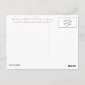 Odalisque 1862 von Lord Frederic Leighton Postkarte (Rückseite)