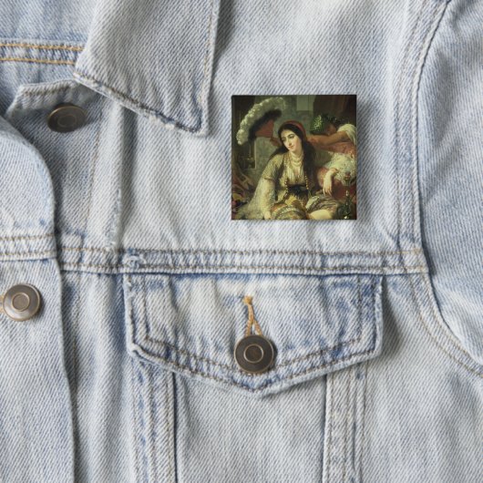 Odalisque Button (Beispiel)