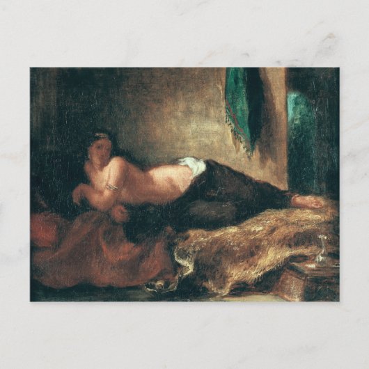 Odalisque Postkarte (Vorderseite)