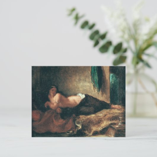 Odalisque Postkarte (Stehend Vorderseite)