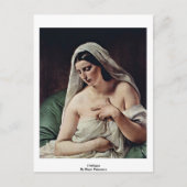 Odalisque von Hayez Francesco Postkarte (Vorderseite)