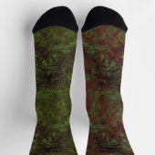 Odd Aber Match Socks Industrie Rust Art Heva Weva Socken (Oben)