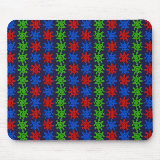 Odd Abstrakt Pattern Mousepad (Vorne)