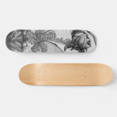 Odd Bone Fellow Horror Skelettin Monster Art Skateboard (Horizontal)
