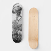 Odd Bone Fellow Horror Skelettin Monster Art Skateboard (Vorderseite)