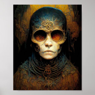 Odd Creature 2 Dark Fantasy Horror Art Poster