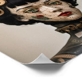 Odd Doll Surrealist AI-Bild 006 P Poster (Ecke)