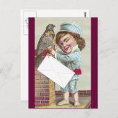 Odd Fellow Sending Taube Post Postkarte (Vorne/Hinten)