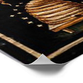 Odd Fellows Emblematisches Ablaufdiagramm Poster (Ecke)