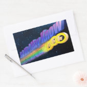 Odd Fellows "Frag Me I May Know"-Aufkleber Rechteckiger Aufkleber (Umschlag)