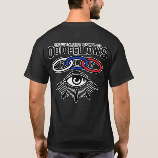 Odd Fellows Links und Eye T-Shirt (Rückseite)