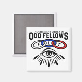 Odd Fellows Magnet (Vorderseite/Rückseite)