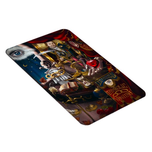 Odd Fellows Symbolic Vanitas Magnet (Rechte Seite)