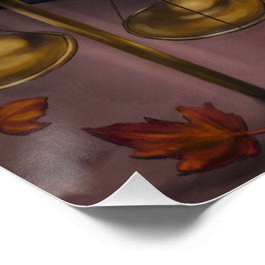 Odd Fellows Symbolic Vanitas Poster (Ecke)