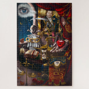 Odd Fellows Symbolic Vanitas Puzzle