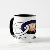 Odd Fellows-Tasse Tasse (Vorderseite Links)