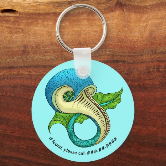 Odd Fish Schlüsselanhänger (Vorderseite)