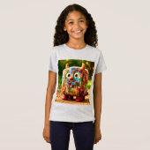 Odd Friends - Patchwork Cube Monster Poster T-Shirt (Vorne ganz)