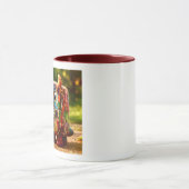 Odd Friends - Patchwork Cube Monster Poster Tasse (Zentrum)