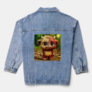 Odd Friends - Sad Baby Demon Poster Jeansjacke