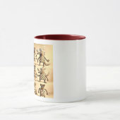 Odd Friends - Schachbrett & Dots Creature Family P Tasse (Zentrum)