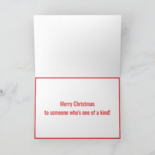 Odd Goose Weihnachtskarte Feiertagskarte (Innenseite)