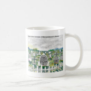 Odd Headstones Funny Cartoon Geschenke & Sammlerst Kaffeetasse