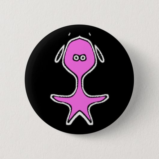 Odd Little Fella (Lila 2) Button (Vorderseite)