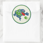 Odd Ogg Toy aus den 60er Jahren Runder Aufkleber (Tasche)