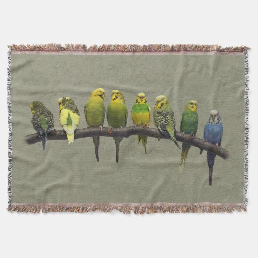 Odd One Out Throw Blanket Decke (Vorderseite)