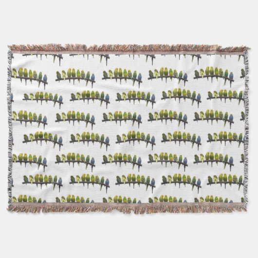 Odd One Out Throw Blanket (Farbe auswählen) Decke (Vorderseite)