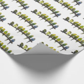 Odd One Out Wrapping Paper (Farbe auswählen) Geschenkpapier (Ecke)