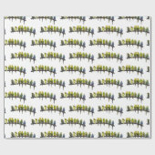 Odd One Out Wrapping Paper (Farbe auswählen) Geschenkpapier (Flach)