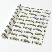 Odd One Out Wrapping Paper (Farbe auswählen) Geschenkpapier (Ungerollt)