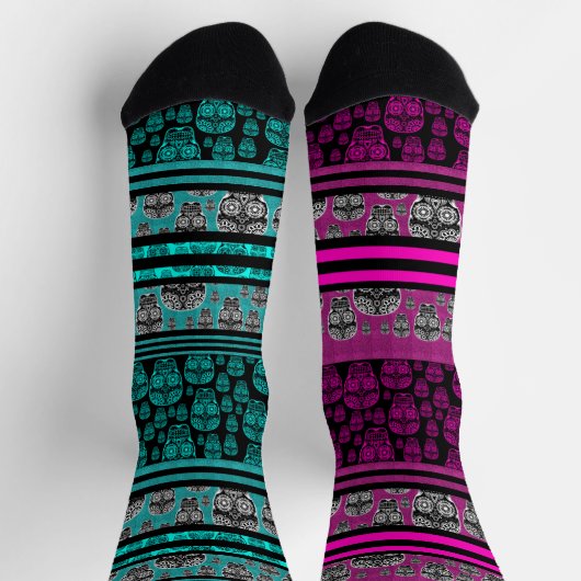 Odd Skull-Design-Socken Socken (Oben)
