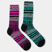 Odd Skull-Design-Socken Socken (Rechts)