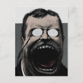 Odd Theodore Roosevelt Postcard Postkarte (Vorderseite)