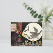 Odd Vintage Christmas Postcard Postkarte (Stehend Vorderseite)