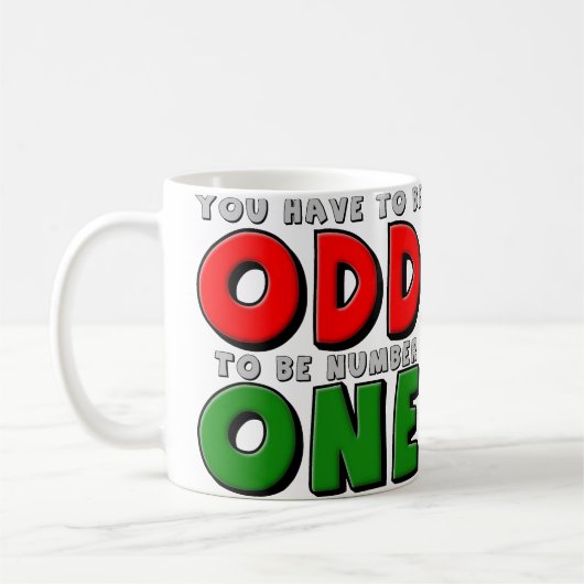 Odd wäre Nummer eins Kaffeetasse (Links)