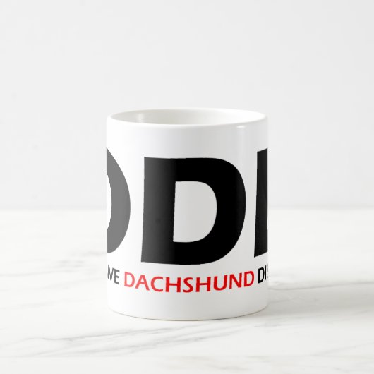 ODD - Zwangsstörung der Dackel Kaffeetasse (Mittel)