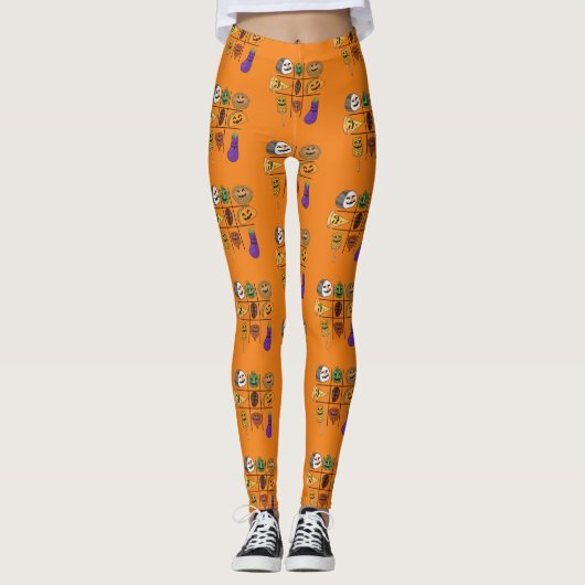 Oddball Jack o'lantern Medley Thunder_Cove Leggings (Vorderseite)