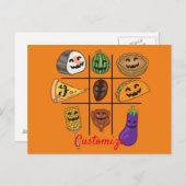 Oddball Jack o'lantern Medley Thunder_Cove Postkarte (Vorne/Hinten)