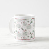 Oddball-Ornament-Tasse Kaffeetasse (Vorderseite Links)