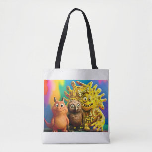 OddFriends Halloween Tote Bag - Creepy Niedlich Mo Tasche