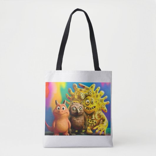 OddFriends Halloween Tote Bag - Creepy Niedlich Mo Tasche (Vorderseite)