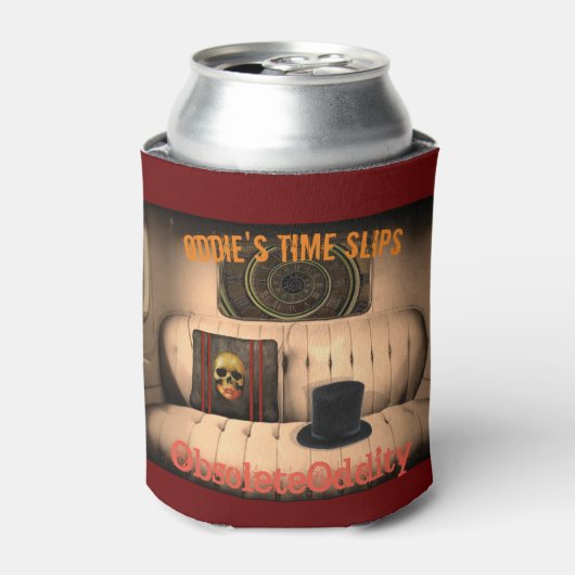 Oddie's Time Slips - Zurück zum Feature! Zweitone Dosenkühler (Kanne Vorderseite)