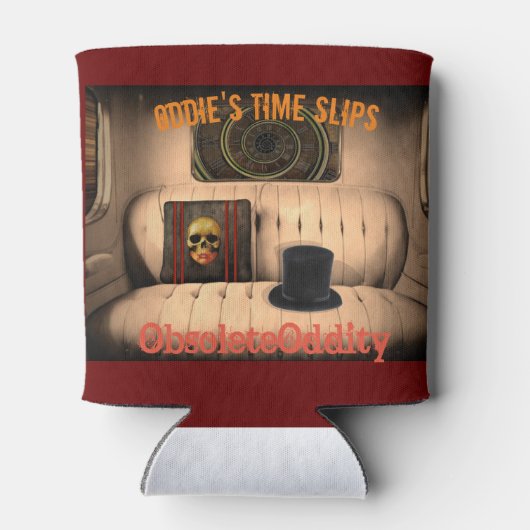 Oddie's Time Slips - Zurück zum Feature! Zweitone Dosenkühler (Rückseite)